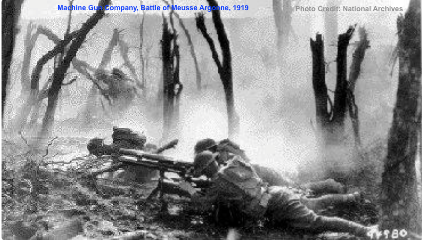 1919 - Battle of Meusse Argonne, France