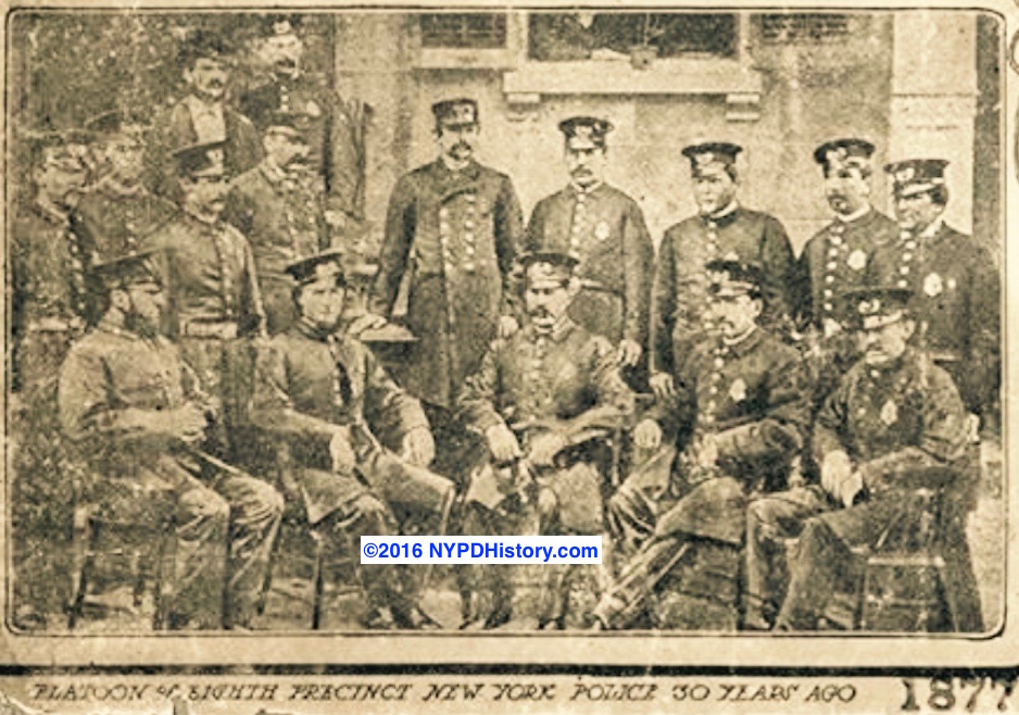 1877 Sixth Precinct, NY Police, Platoon 1