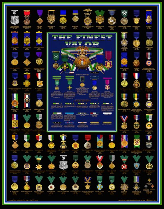 The History of Medals of Valor in the NYPD & FDNY Captured in ...