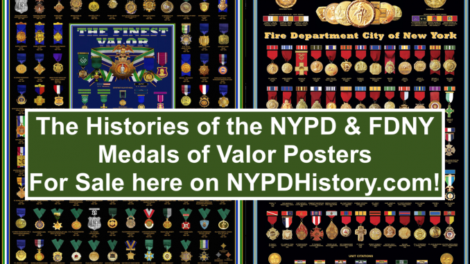 The History Of Medals Of Valor In The Nypd And Fdny Captured In